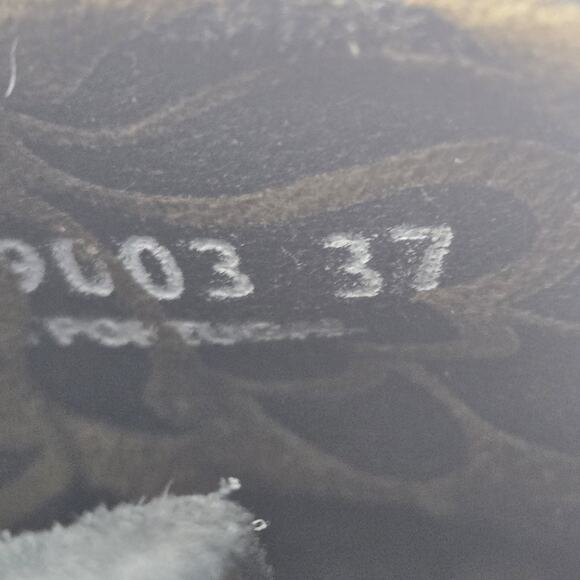 Fly London Yegi Wedge Ankle Boots Womens 6.5 7 37 Black Suede Slouchy Platform - Picture 9 of 10